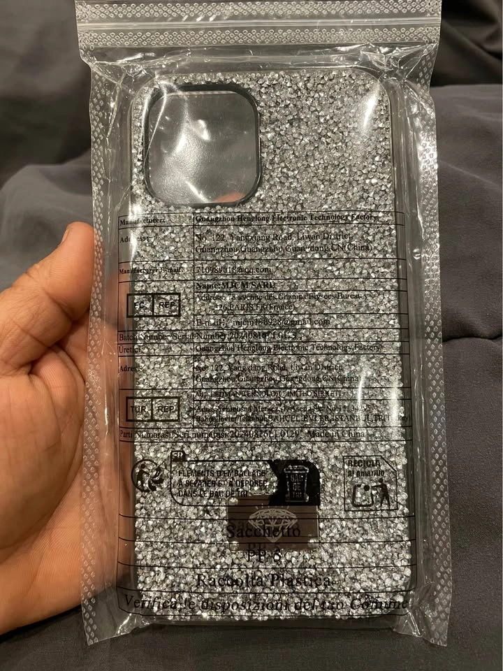 Glittering iPhone 12 Pro Max Phone Case - photo 2