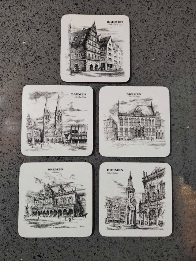 Vintage German Coasters