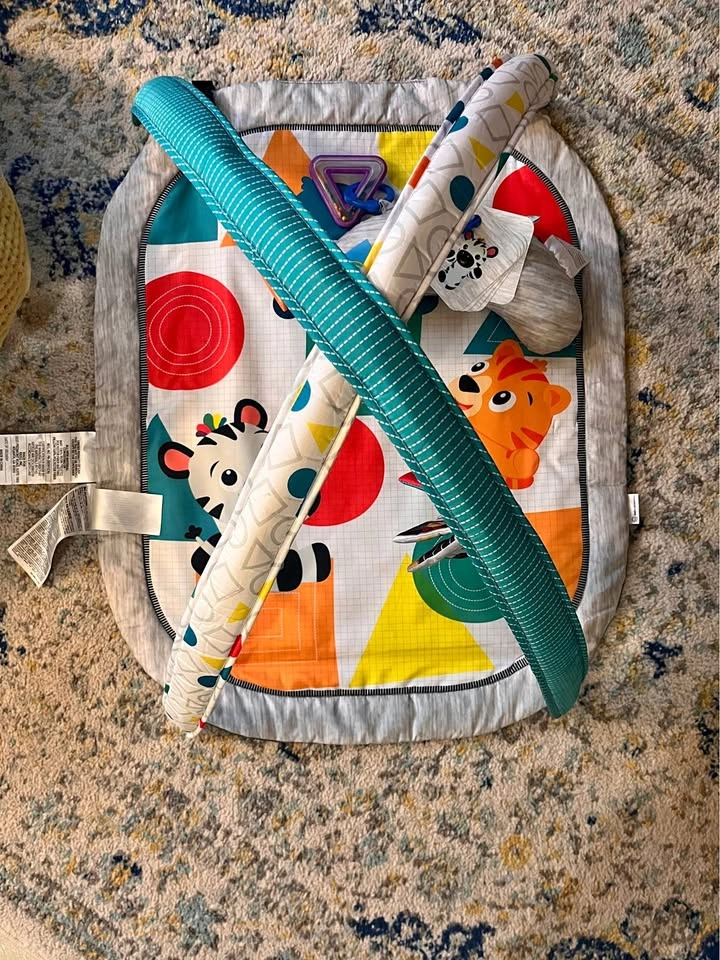 Baby Infant Tummy Time Play Mat Activity Centre