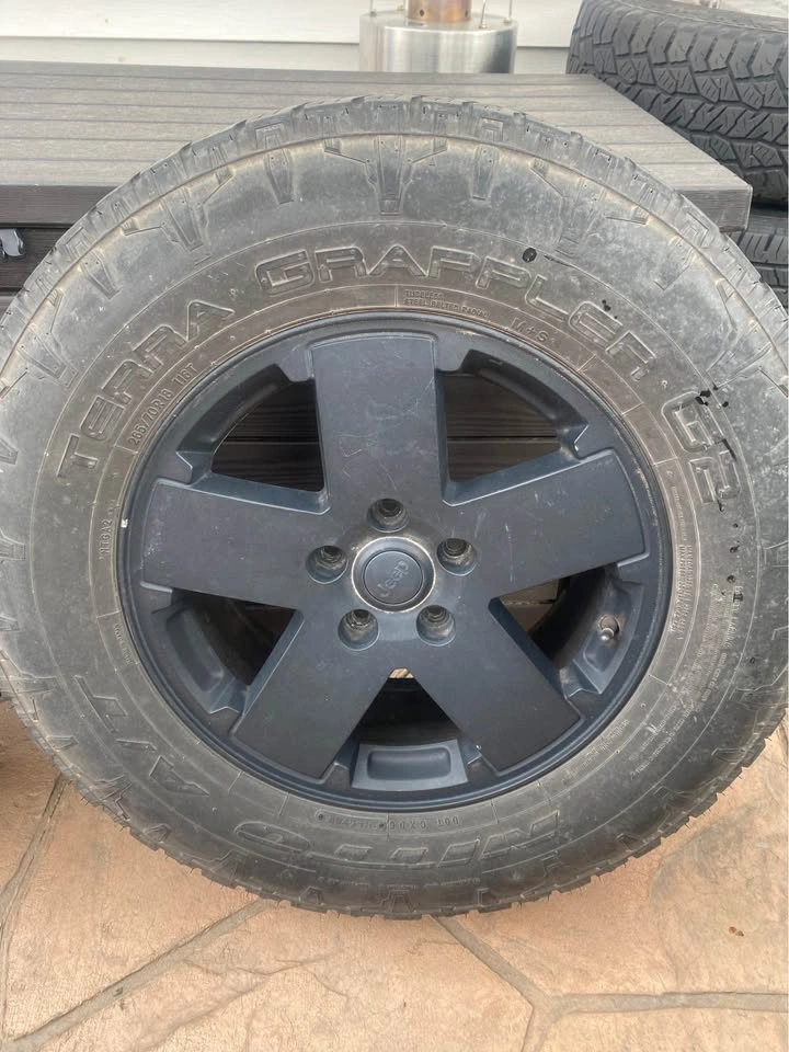 Jeep Wrangler Wheel (265/70R18) Matt Black