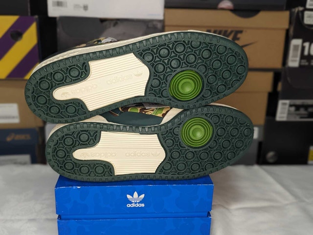 DS Adidas x Bape "30th Anni. Green Camo" Forum 84 Low - Sz 5.5 - photo 5