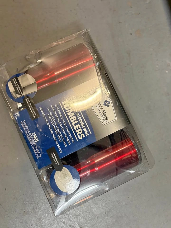 2-Pack Stainless Steel Insulated Tumblers (Hot & Cold) – New