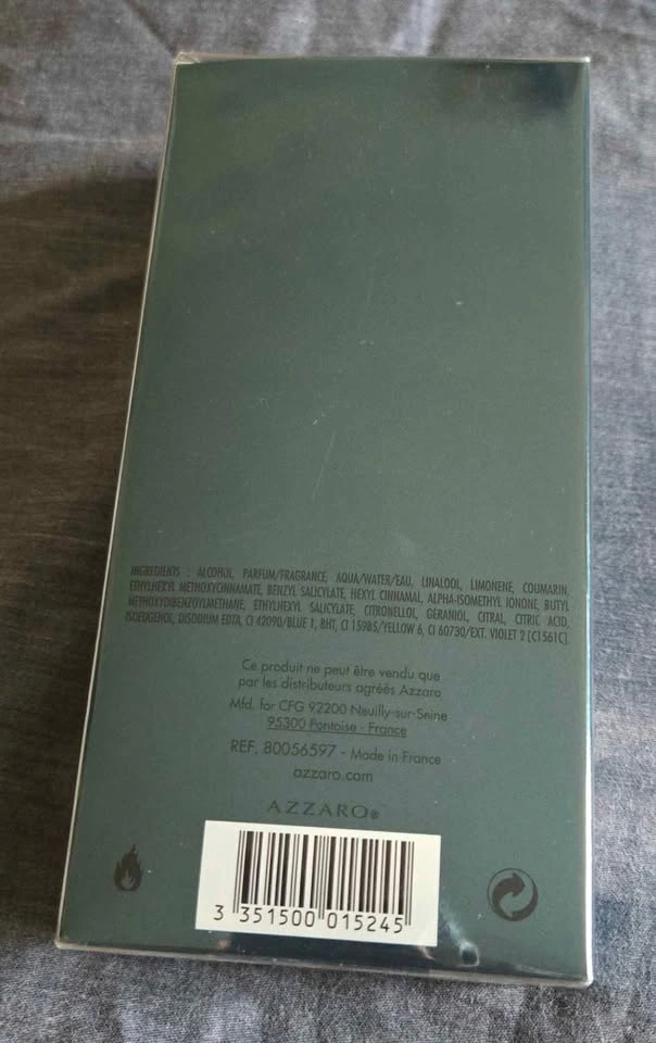 NEW in Box, Azzaro Chrome Legend Eau de Toilette 125ML - photo 2