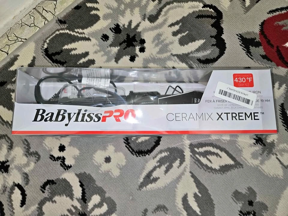 NEW BaByliss Pro, Ceramix Xtreme Curling Iron
