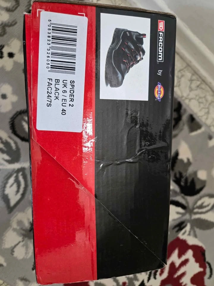 NEW in Box Dickies Facom Safety Footwear, Black - photo 4