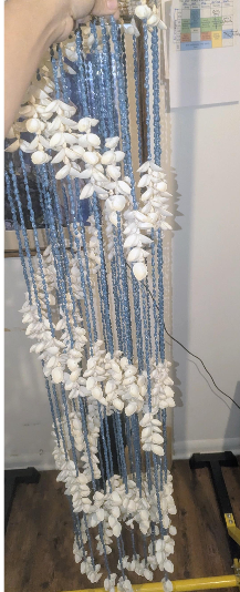 1970s Waterfall Seashell Chandelier - photo 3