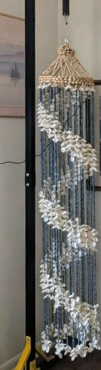 1970s Waterfall Seashell Chandelier - photo 4