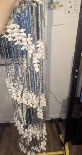 1970s Waterfall Seashell Chandelier - photo 5