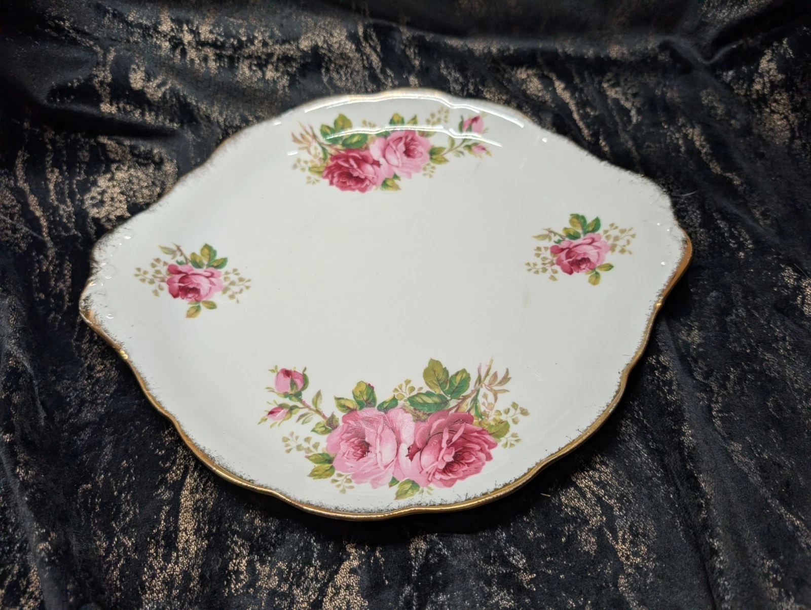 Royal Albert American Beauty Cake Platter 10.5" Bone China - photo 3