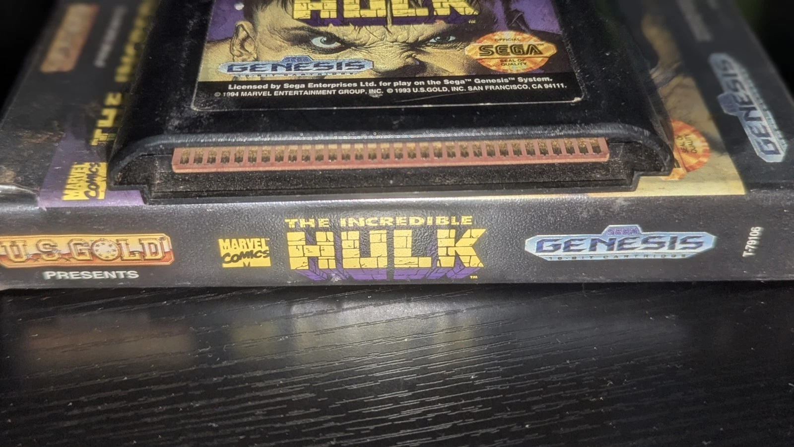 The Incredible Hulk (Sega Genesis, 1994) WITH BOX NO MANUAL - photo 4