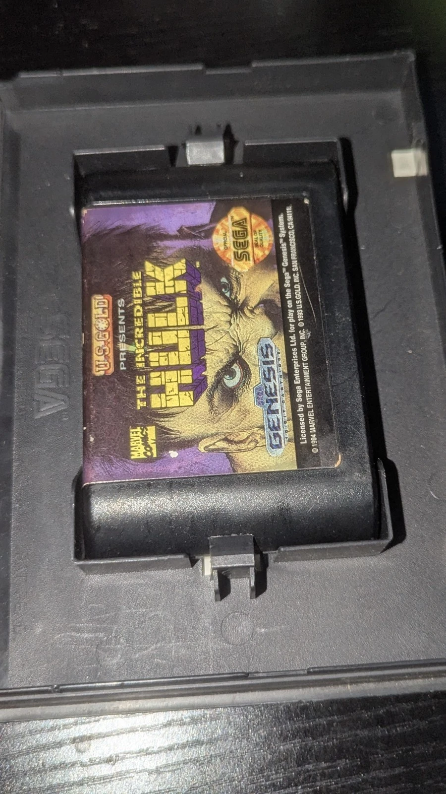 The Incredible Hulk (Sega Genesis, 1994) WITH BOX NO MANUAL - photo 5