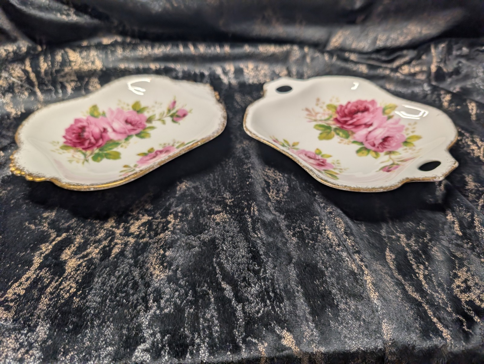 Royal Albert American Beauty Candy Dish Bone China England - photo 2