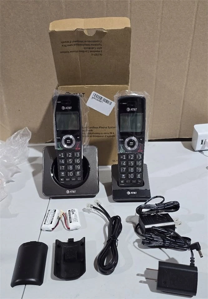 AT&T 2-Handset Cordless Home Phone - photo 3