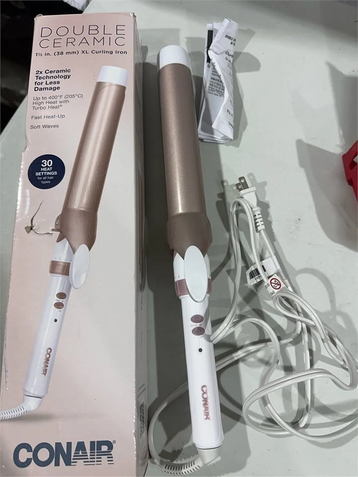 Conair Double Ceramic Curling Iron 1 1/2" - photo 3