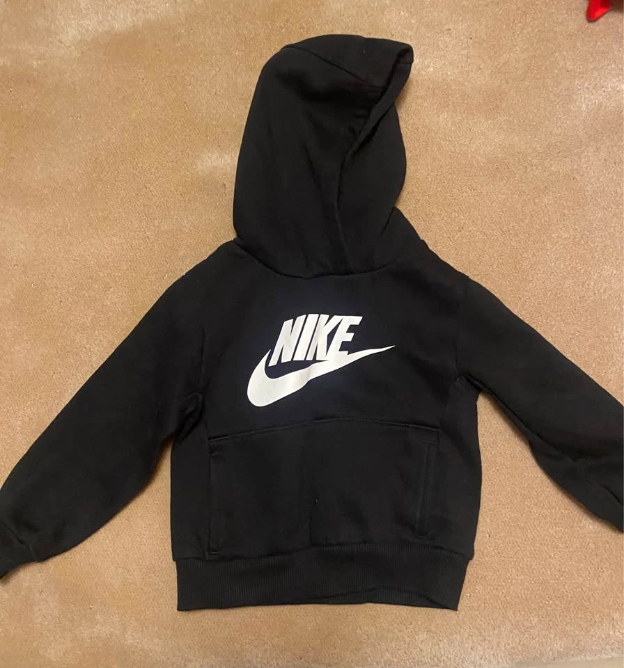 Nike Baby/Toddler Black Hoodie & Sweatpants Set Size 2-3Y - photo 2