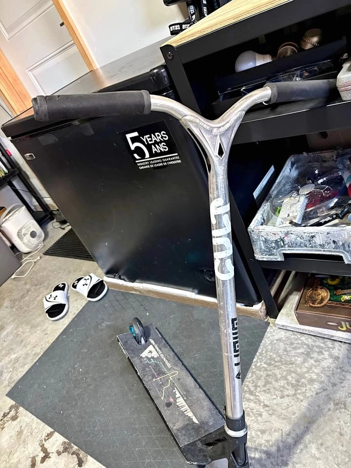 Fully built scooter from scratch