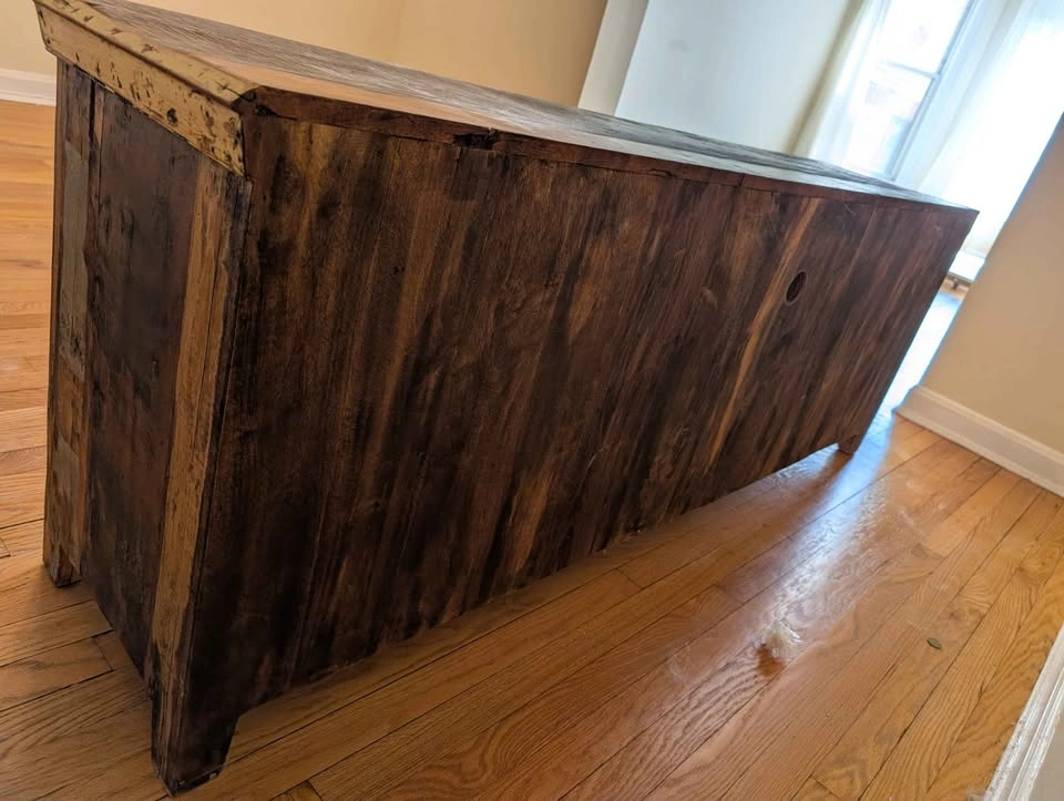 Solid Reclaimed Wood Media Console / TV Stand - photo 4