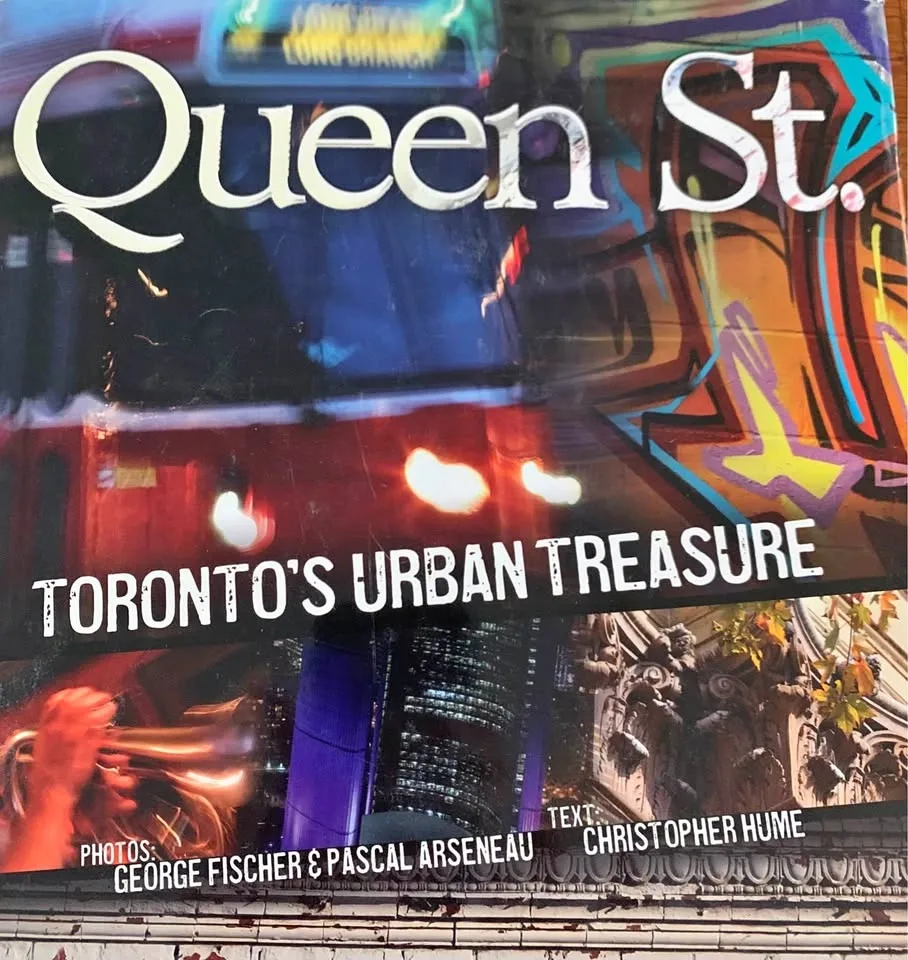 BOOK QUEEN ST WEST hardcover TORONTO historical archival enterta