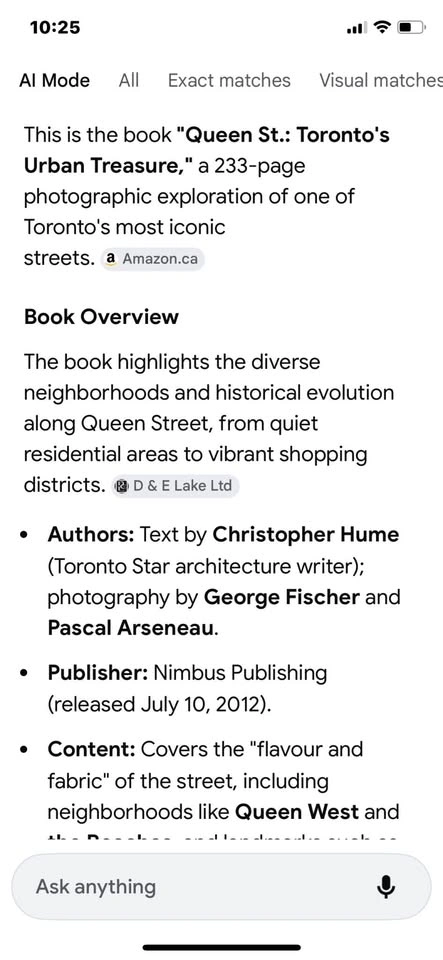 BOOK QUEEN ST WEST hardcover TORONTO historical archival enterta - photo 4