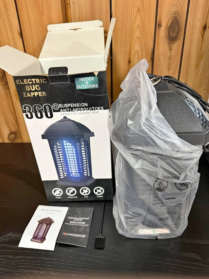 Electric Bug Zapper 360° – Indoor & Outdoor