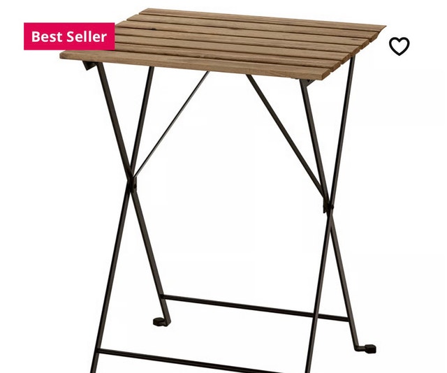 IKEA PATIO table - compact foldable