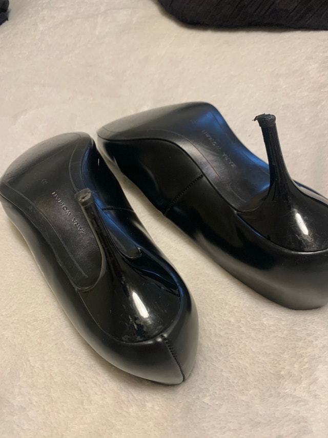 Zara Heels - Limited Edition Black Patent - photo 3