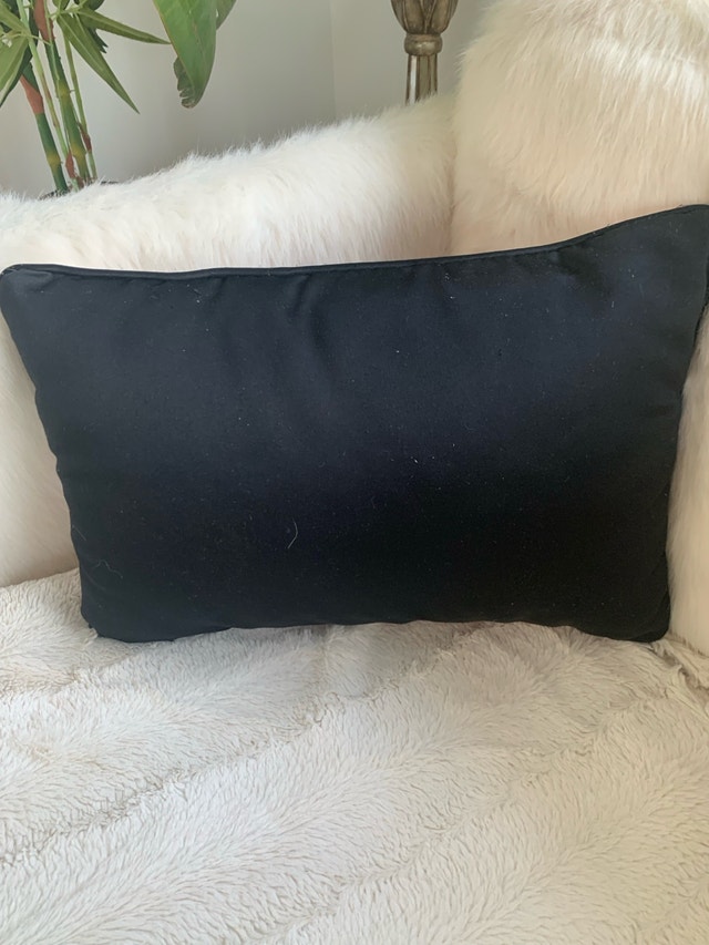 Designer Silk Pillow - Modern Retro Butterfly - photo 3