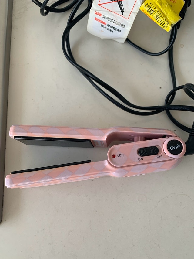 Small Travel Hair Flat Iron Straightener