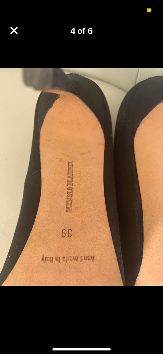 Manolo Blahnik HEELS SILK excellent condition 9 - photo 4