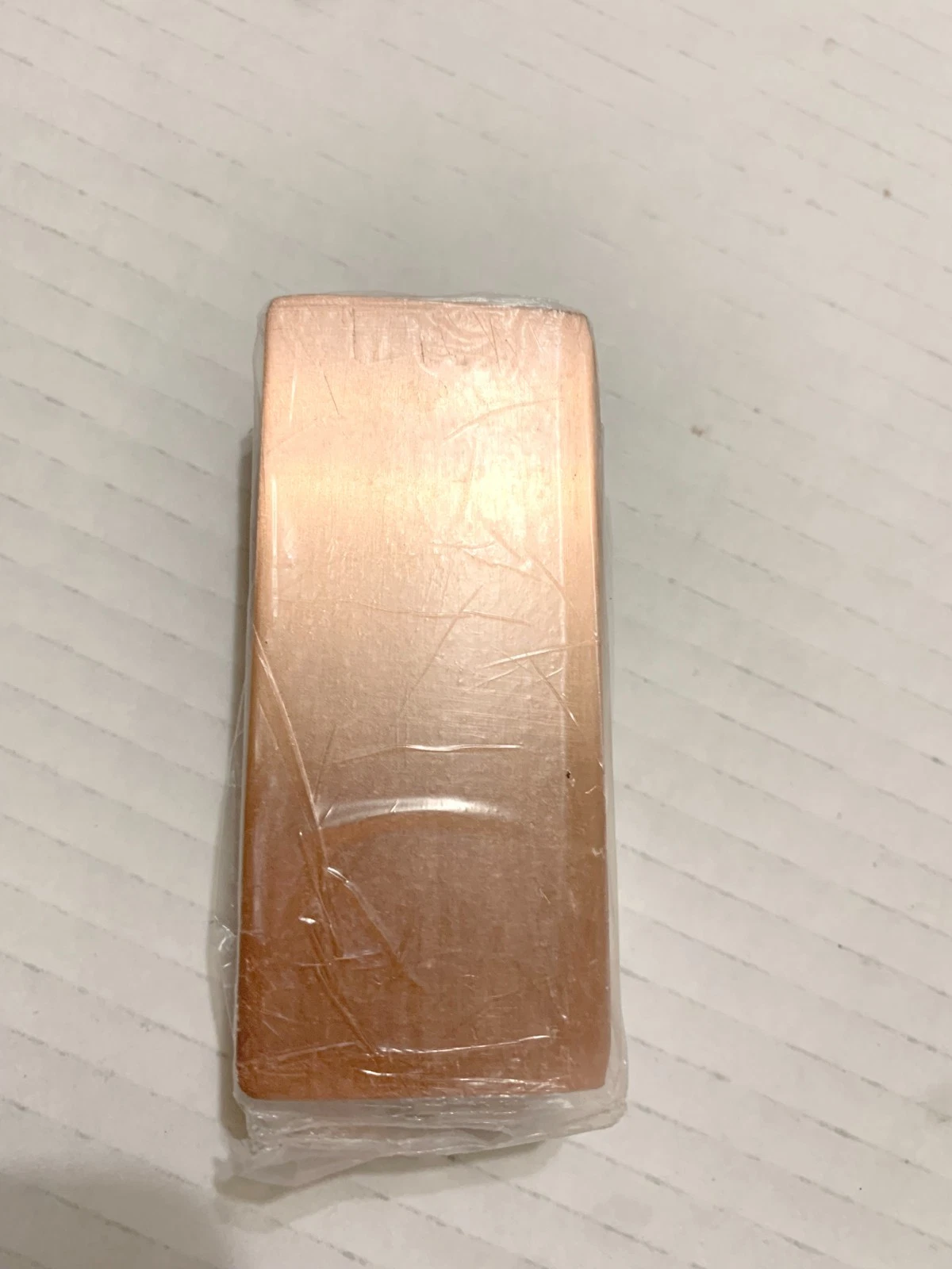 1 Fine Copper .999 1 lb Bar - photo 3