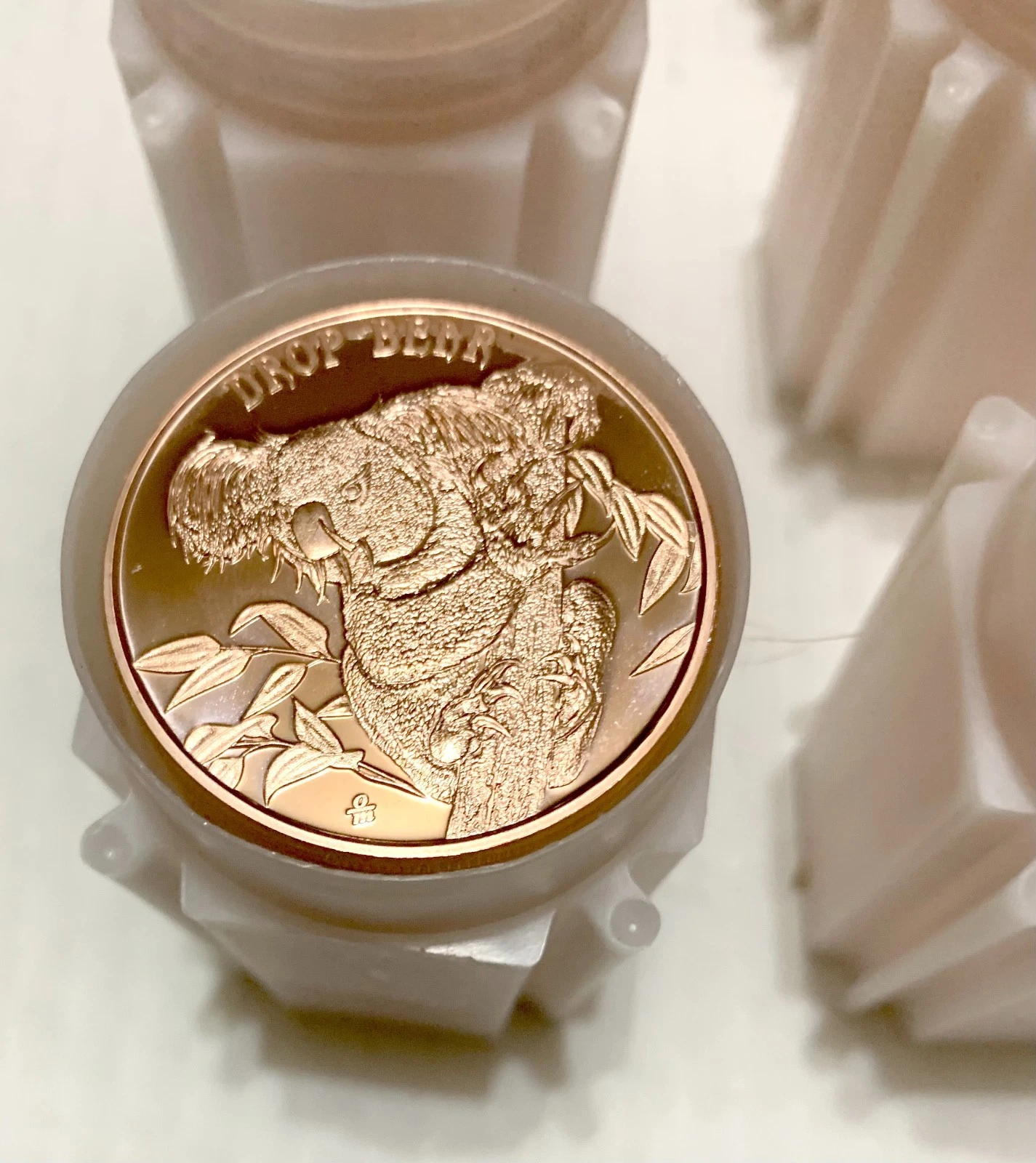 20 x 1 oz .999 Copper Rounds - 1 Tube (Random Designs) - photo 2