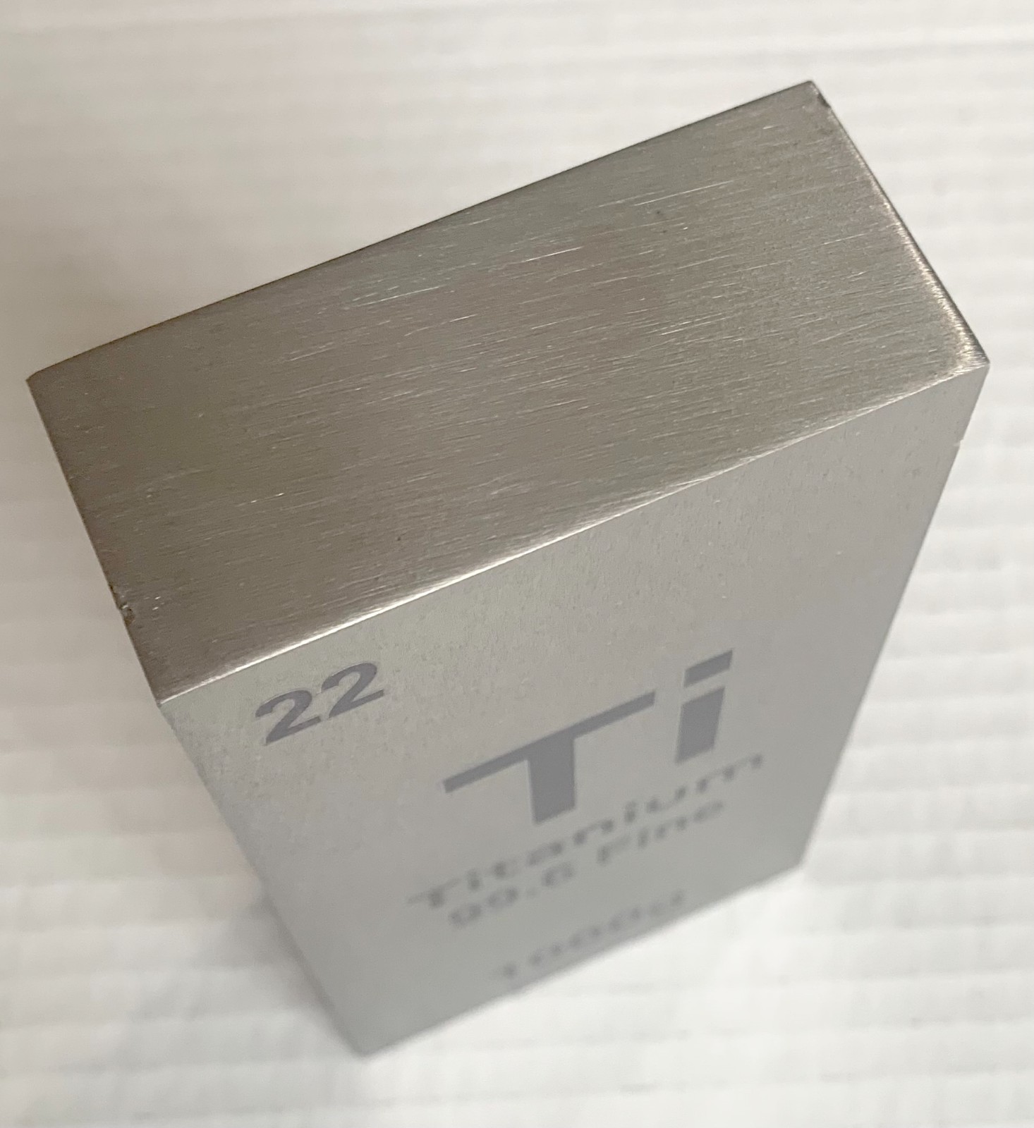 Titanium 99.6 Fine 1000g Bar - photo 4