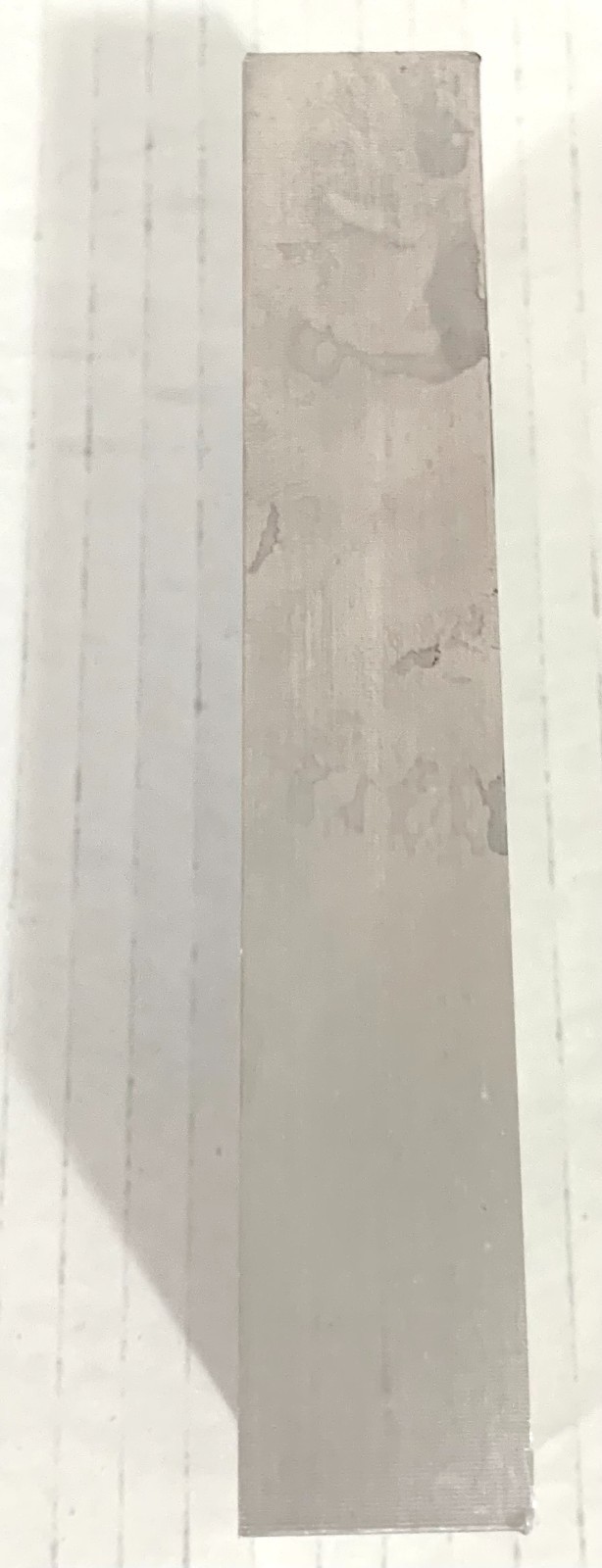 1 Pound 99.9 Fine Aluminum Bar - With Sharp Edges - photo 2