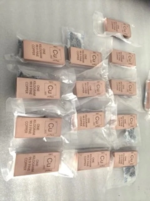 StaxONT 1kg Fine Copper Bar 999 Pure Copper - Solid Rectangular - photo 3