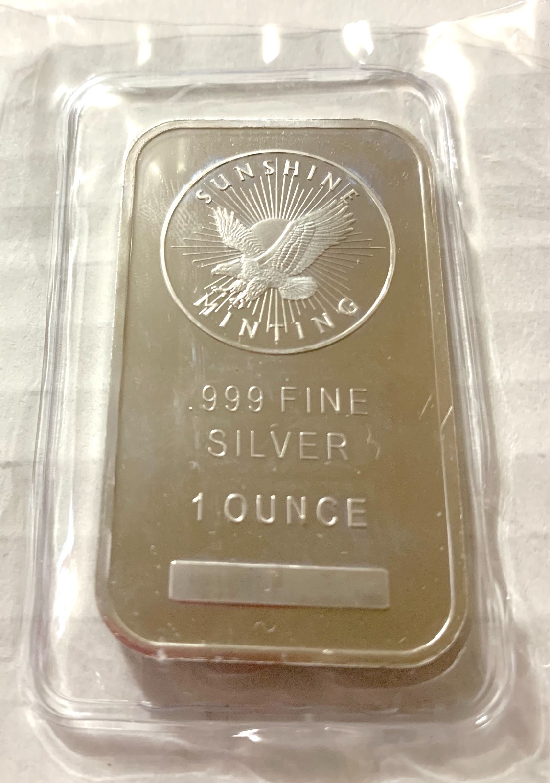 1 oz .999 Silver Bar