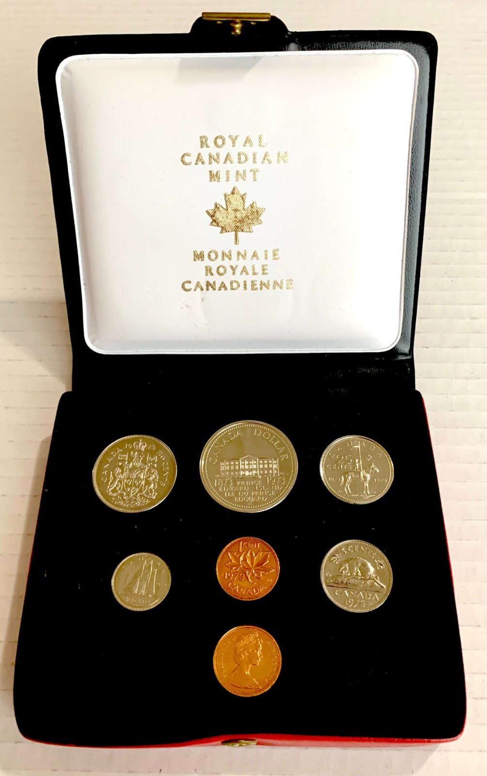 1973 Royal Canadian Mint 7-Coin Set