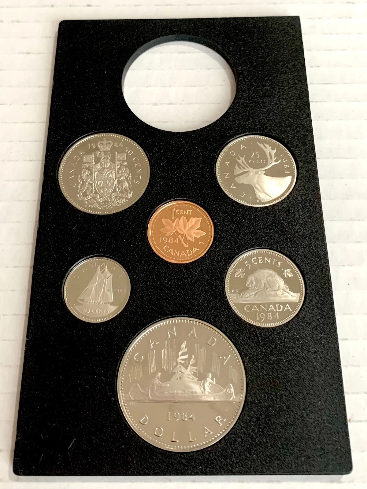 1984 Royal Canadian Mint Uncirculated Proof-Like Coin Set