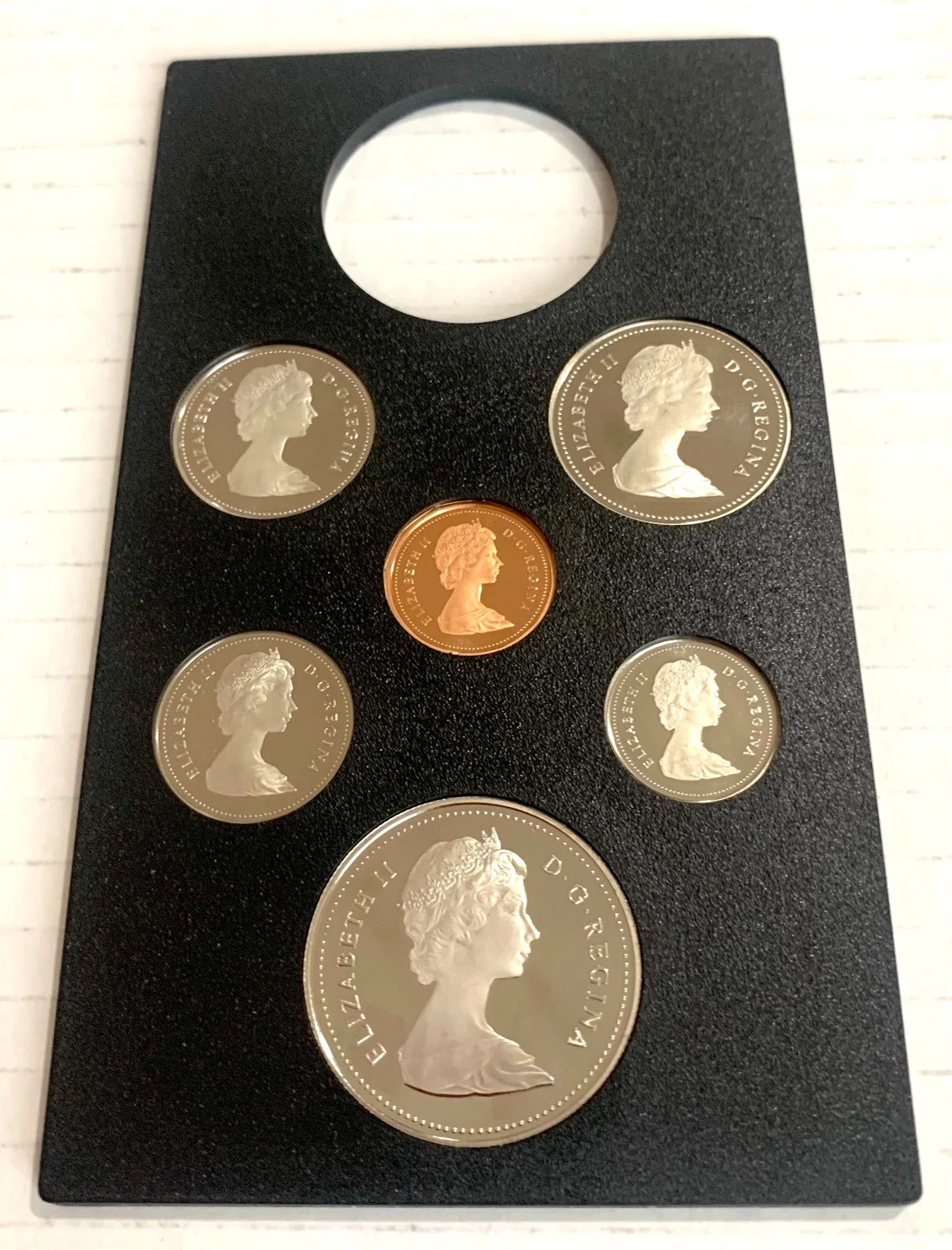 1984 Royal Canadian Mint Uncirculated Proof-Like Coin Set - photo 2