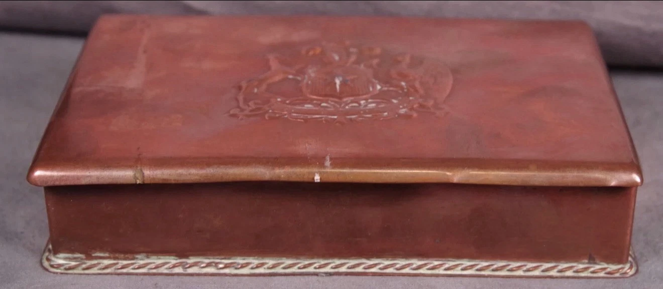 Copper Case and 4 Large Copper Coins - Golden State Mint - photo 4