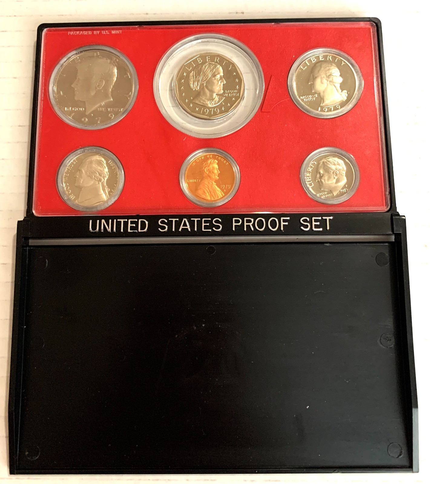1979 United States Proof Set - Six Coins - photo 2