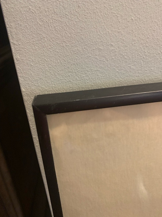 XL Picture Frame - Black Metal, Glass, High Quality - photo 2