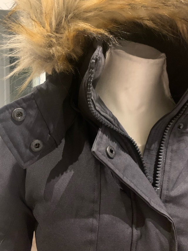 Parka black very fitted Toboggan - photo 4