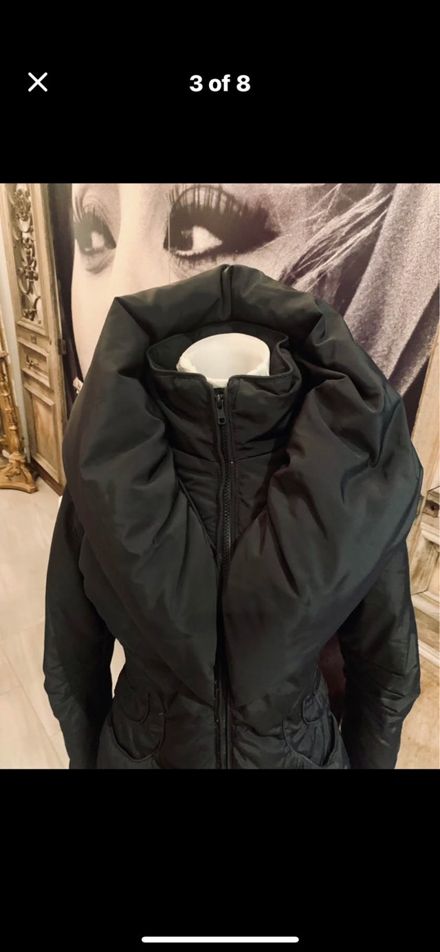 RUDSAK Parka jacket NEW fitted M black - photo 3
