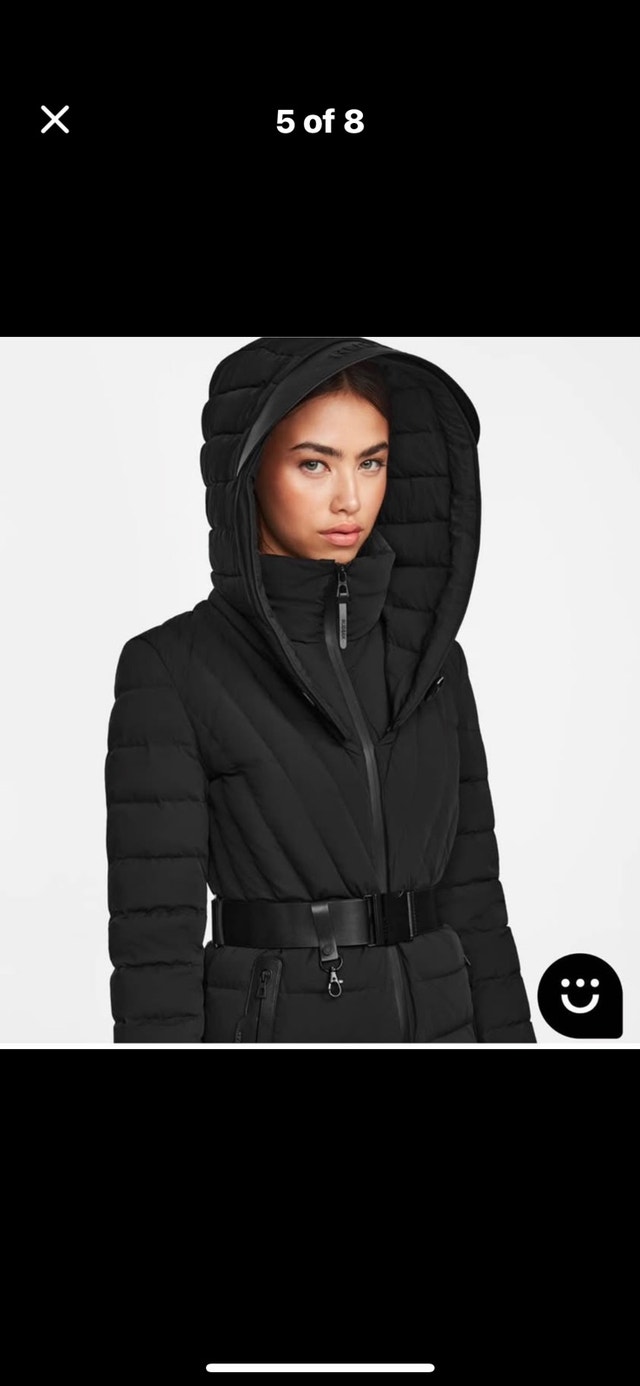 RUDSAK Parka jacket NEW fitted M black - photo 4