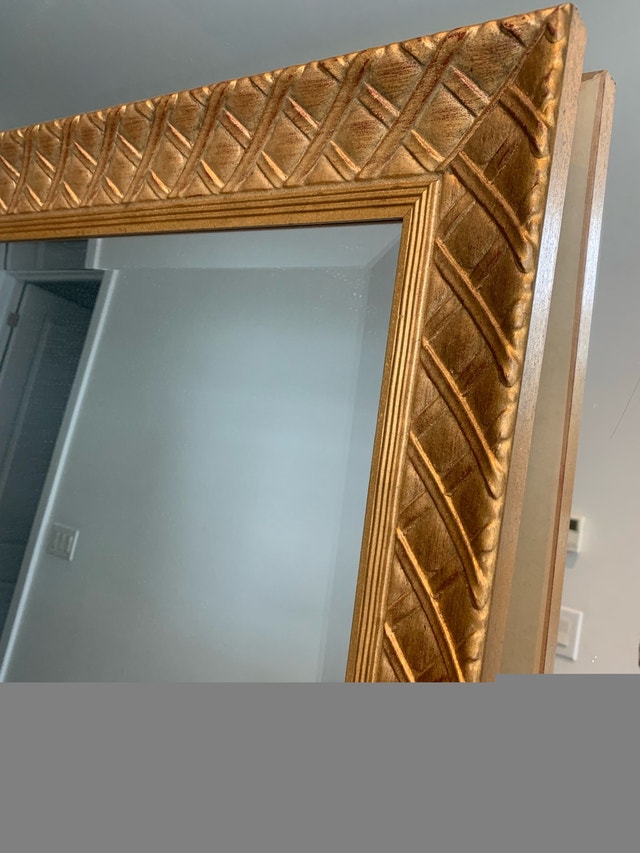 Gold Leaf Mirror - Classic, Modern, Retro, Bevelled - photo 2