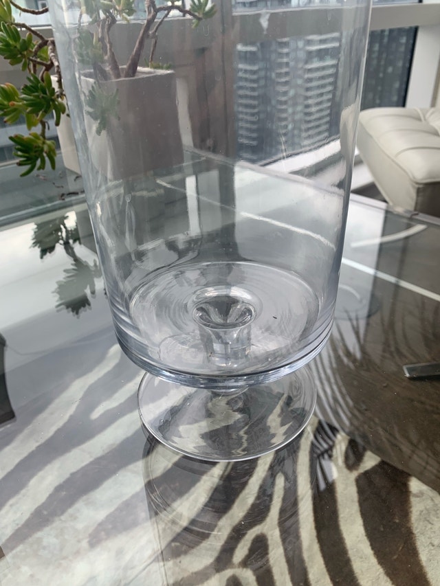 Extra Tall Apothecary Jar - Vintage Candy/Spaghetti Jar - photo 4