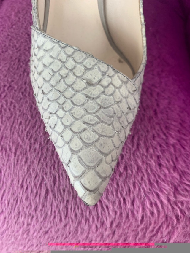 Escada Heels Designer Reptile Stilettos - photo 3