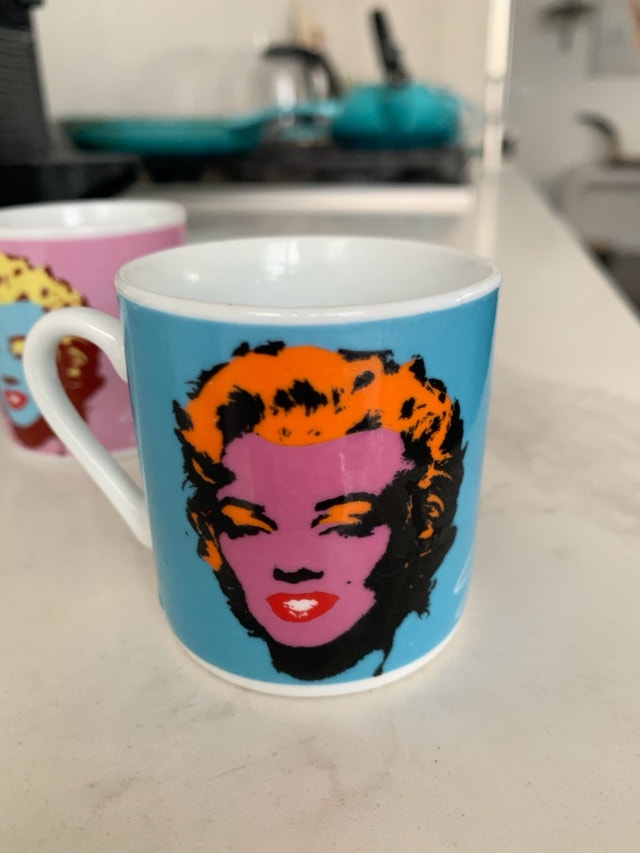 Espresso Coffee Cups - Marilyn Monroe, Andy Warhol - photo 3