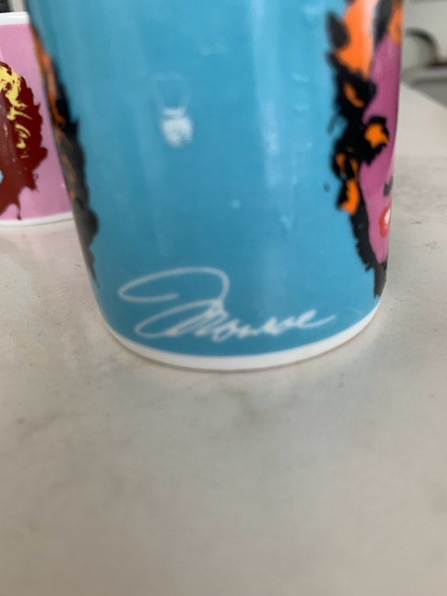 Espresso Coffee Cups - Marilyn Monroe, Andy Warhol - photo 5