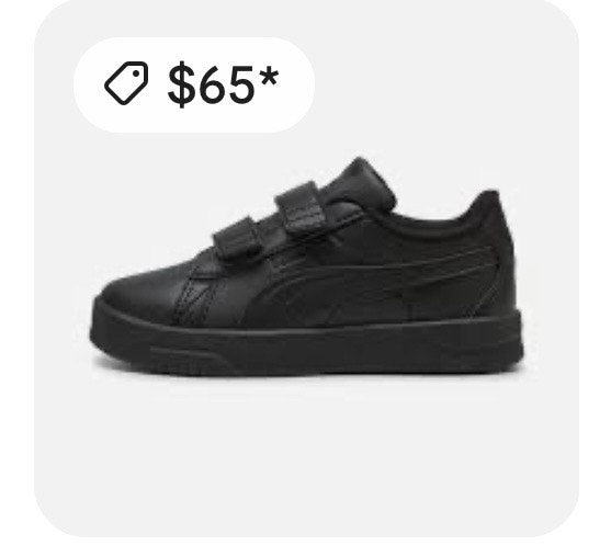 Puma Sneakers Runners Kids Size 1 Black - photo 2